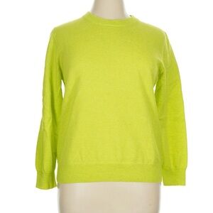 a new day Women's Neon Green Crew Neck Sweater